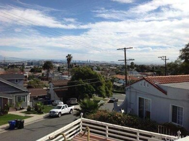 View from the lower patio facing southeast.