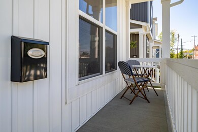 Covered front porch
