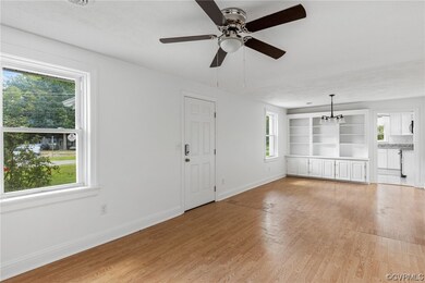 Family Room with view of Dining Area