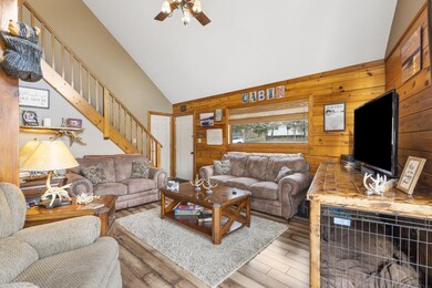 Warm Log Construction Accents