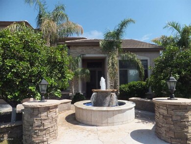 Front with Fountain
