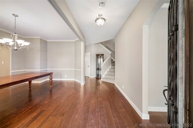 This taken from the front door - formal living/fle