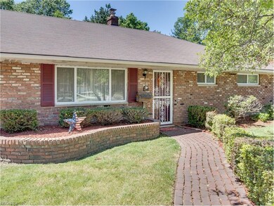 Great curb appeal and beautiful landscaping.