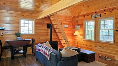 Living Area with Stove
