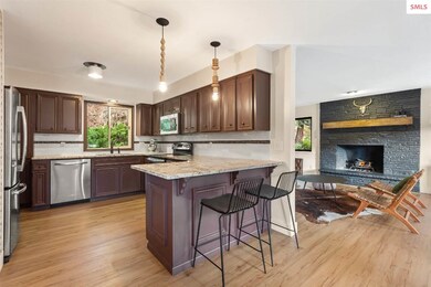 4 bedrooms (one is non conforming)  + bonus room i