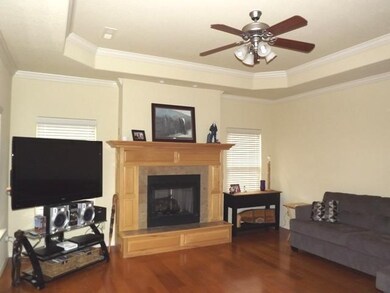 Living Room. Cozy Up To The Gas Log Fireplace