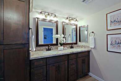 Master Bath double sink