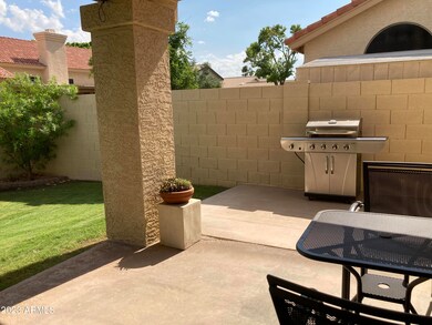 BACK YARD GRILL AREA