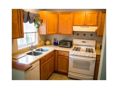 Kitchen. Updated kitchen with maple cabinets and s