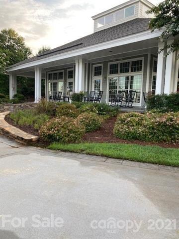 Rocking chair porch at the club house.