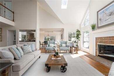 Light-filled Great Room Opens to Dining Room