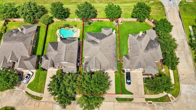 This aerial view showcases the INCREDIBLE 8,381 sq
