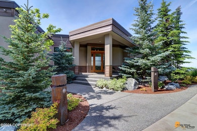Exceptionally landscaped entry