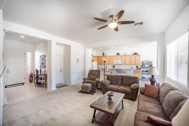 Foyer Leads Into Great Room