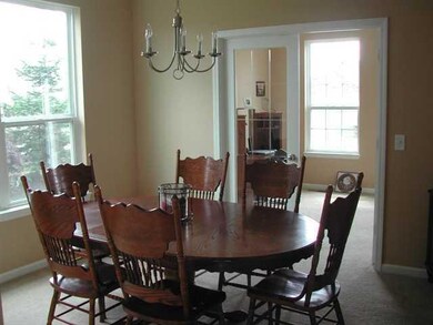 Dining Room. DUAL GLASS ETCHED DOORS LEAD TO THE DINING ROOM FROM THE OFFICE OR KITCHEN
