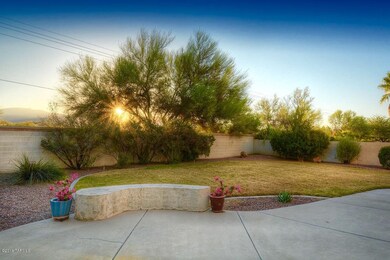 View to east from backyard