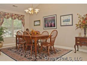 Formal dining area