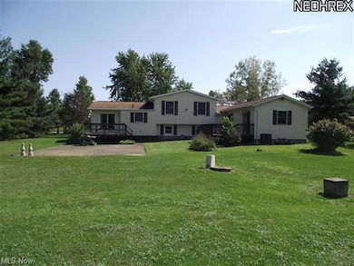 Back of home shows the 2 decks that lead into the 