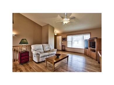 Living Room. LIVING AREA WITH HARDWOOD FLOORS AND 