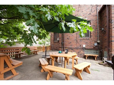 Have a picnic on this private patio.  So inviting!