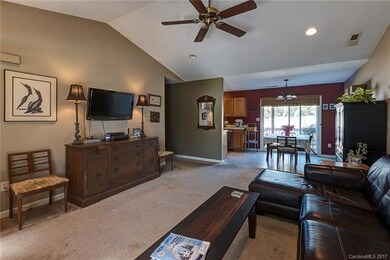 Dining room open to living and kitchen