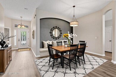 Virtually Staged Dining Area