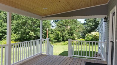 Covered Porch/Deck, back