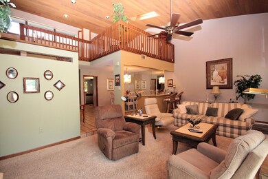 Family room to loft area
