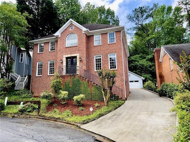 Colonial inspired home with an outdoor structure, 