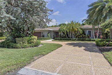 Extra large circular driveway
