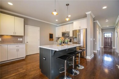 Gorgeous entry door into this beautiful, flowing home.  