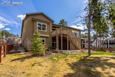 fenced in backyard with chicken wire.  Walk-out basement with