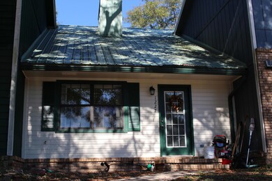 Front of townhome