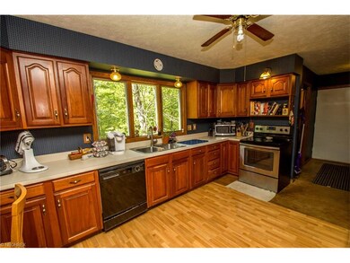 Beautiful cabinetry in kitchen