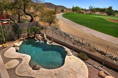 Mtn &  Pool view from Balcony