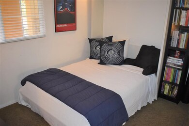 2nd bedroom with Murphy bed.  Faces courtyard.