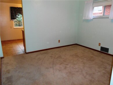 The dining room area.