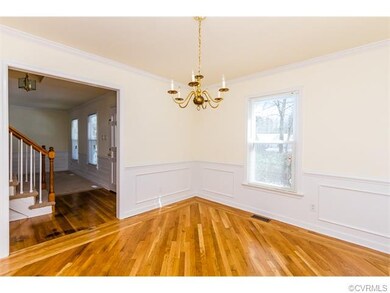 Dining Room with hardwood floors