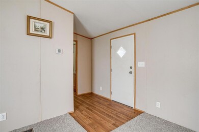 Foyer featuring light hardwood / wood-style floors