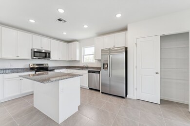 Kitchen with vast island