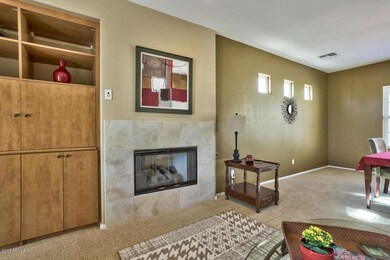 Fireplace and Media Center