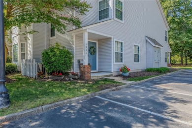 Parking space is directly in front of the home