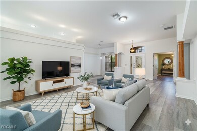 This room has been virtually staged