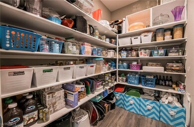 Large walk-in pantry
