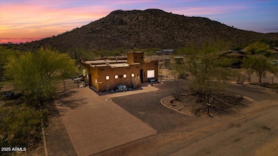 Front with mountain view