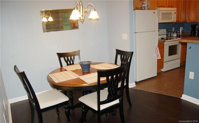 Welcoming dining space right off the kitchen.