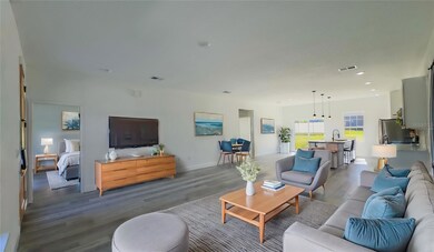 Living Room - virtually staged