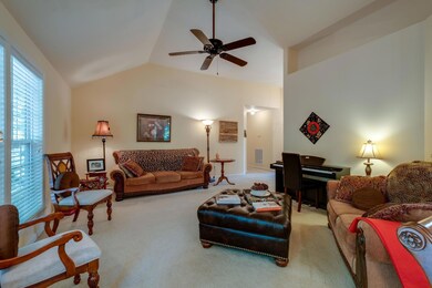 Great Room w/ Soaring Cathedral Ceiling