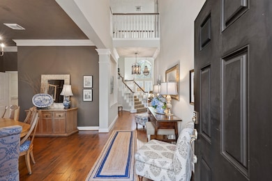Step inside to discover soaring ceilings, elegant