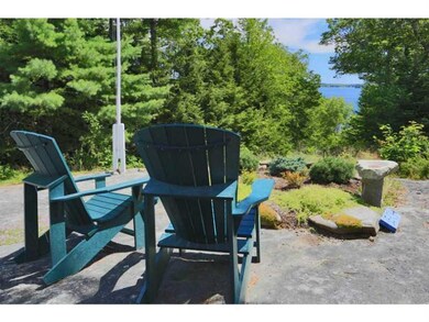 View. Views of the Damariscotta River.